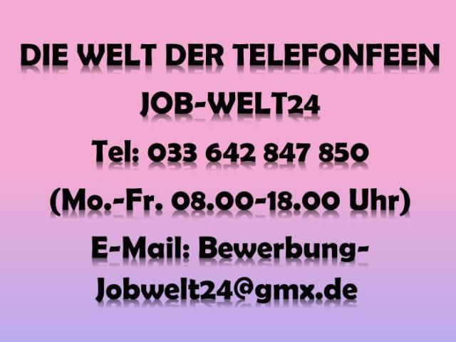 Telefonistin Job 100 % Heimarbeit Stuttgart und ü-all Arbeit von zu Hause aus Verdienst b. 43,20   S - 1